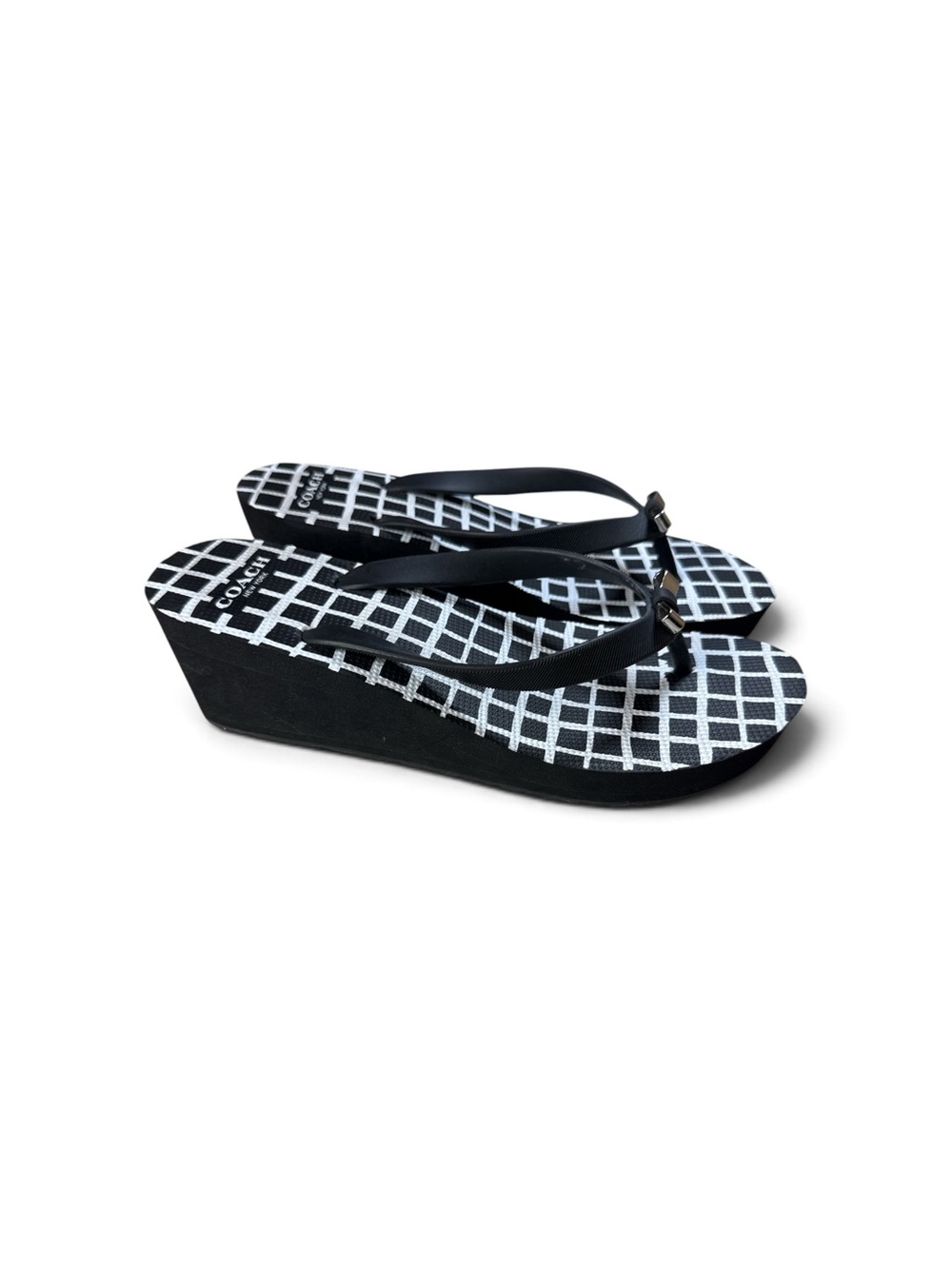 Coach wedge sandals